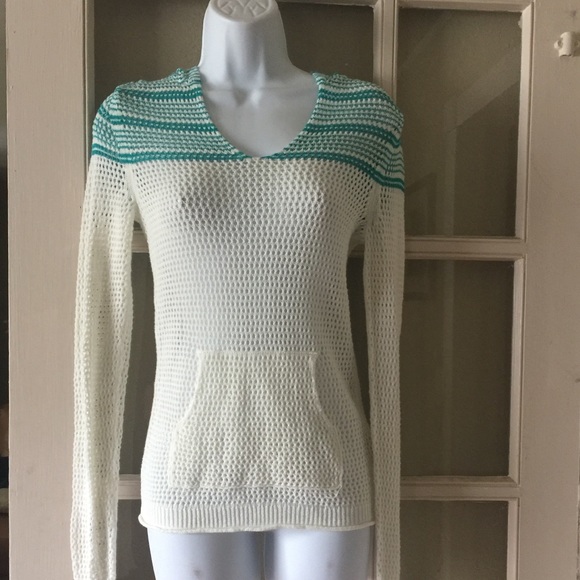 Juicy Couture Tops - Juicy Couture Crochet Hoodie